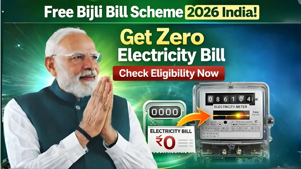 Free Bijli Bill Scheme 2026 India